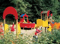   Playground in the castle castle